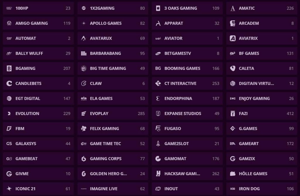 providers malinacasino